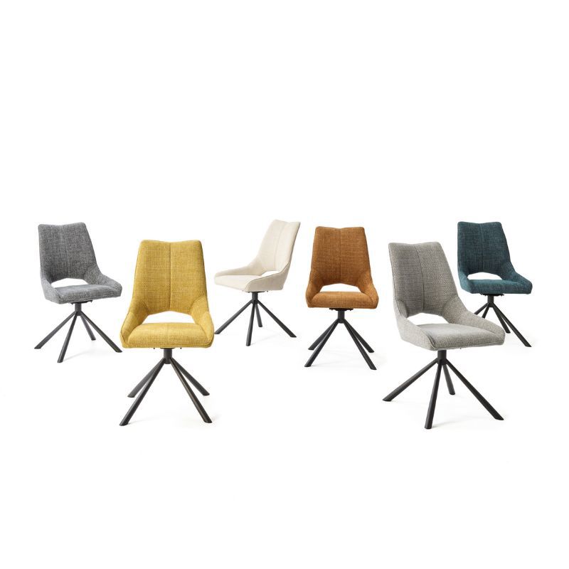 5 modèles de chaises en tissu tendance